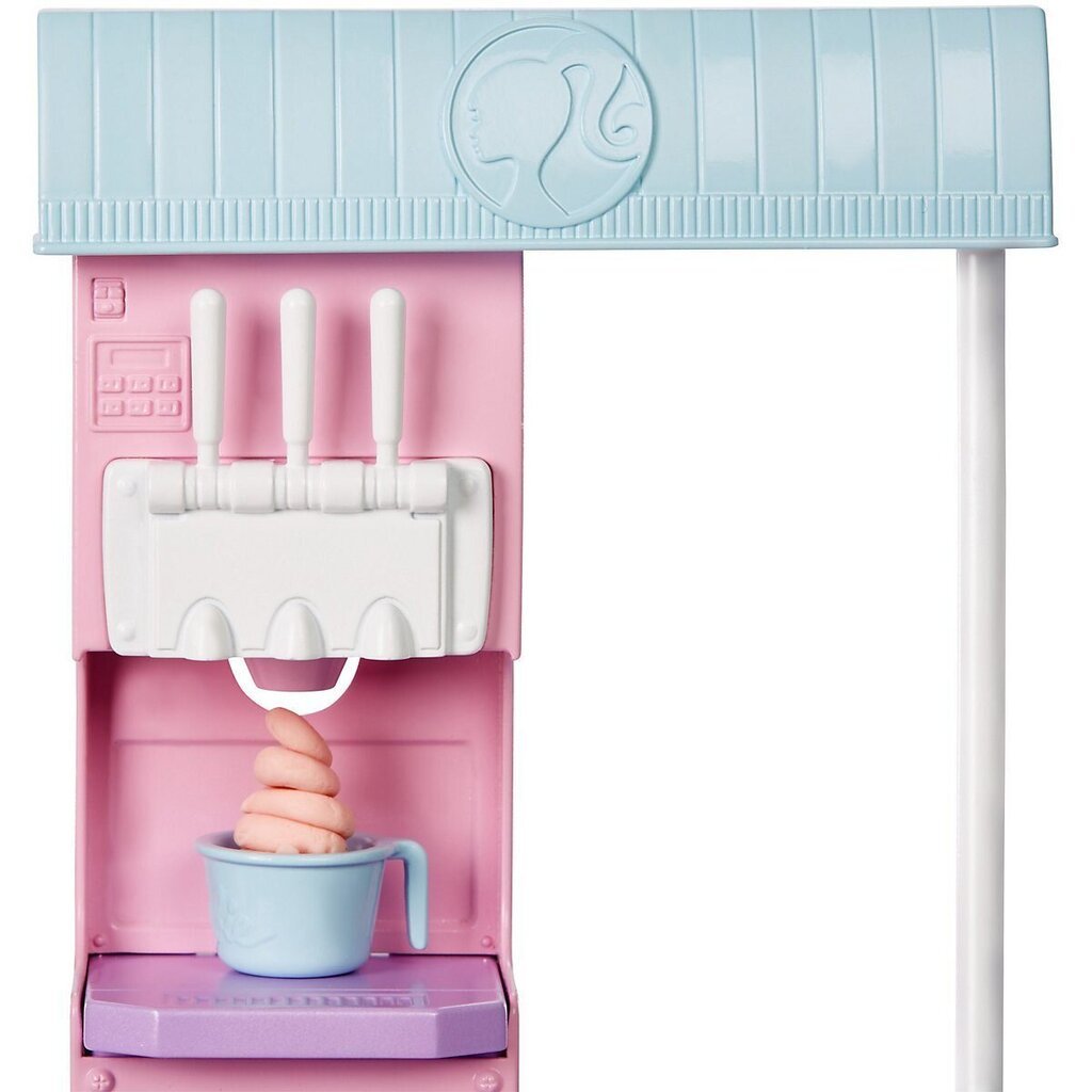 Barbie, Ice Cream Shopkeeper Playset, HCN46 hind ja info | Tüdrukute mänguasjad | kaup24.ee