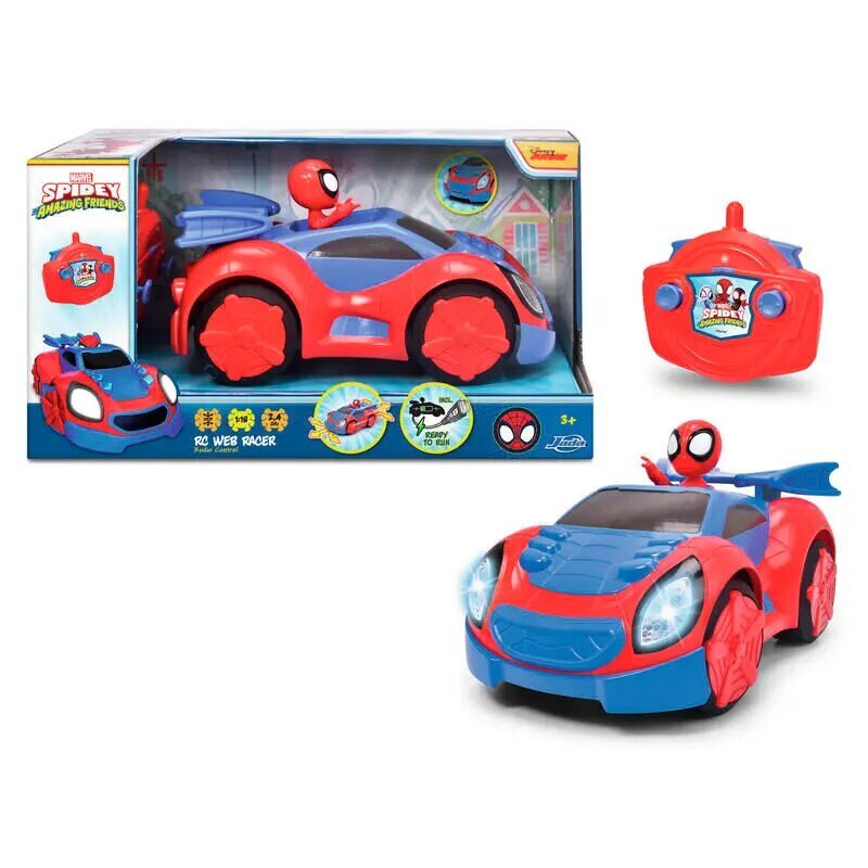 Kaugjuhitav auto Jada Toys Spidy hind ja info | Poiste mänguasjad | kaup24.ee