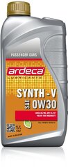 Õli Ardeca Synth-V 0W-30, 1 l hind ja info | Mootoriõlid | kaup24.ee