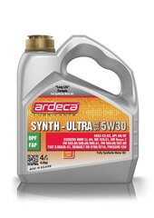 Масло Ardeca Synth-Ultra 5W-30, 4 л цена и информация | Моторные масла | kaup24.ee