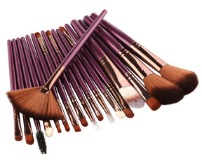 Meigipintslite komplekt Professional Make-Up Brush Set, 18 tk цена и информация | Кисти для макияжа, спонжи | kaup24.ee