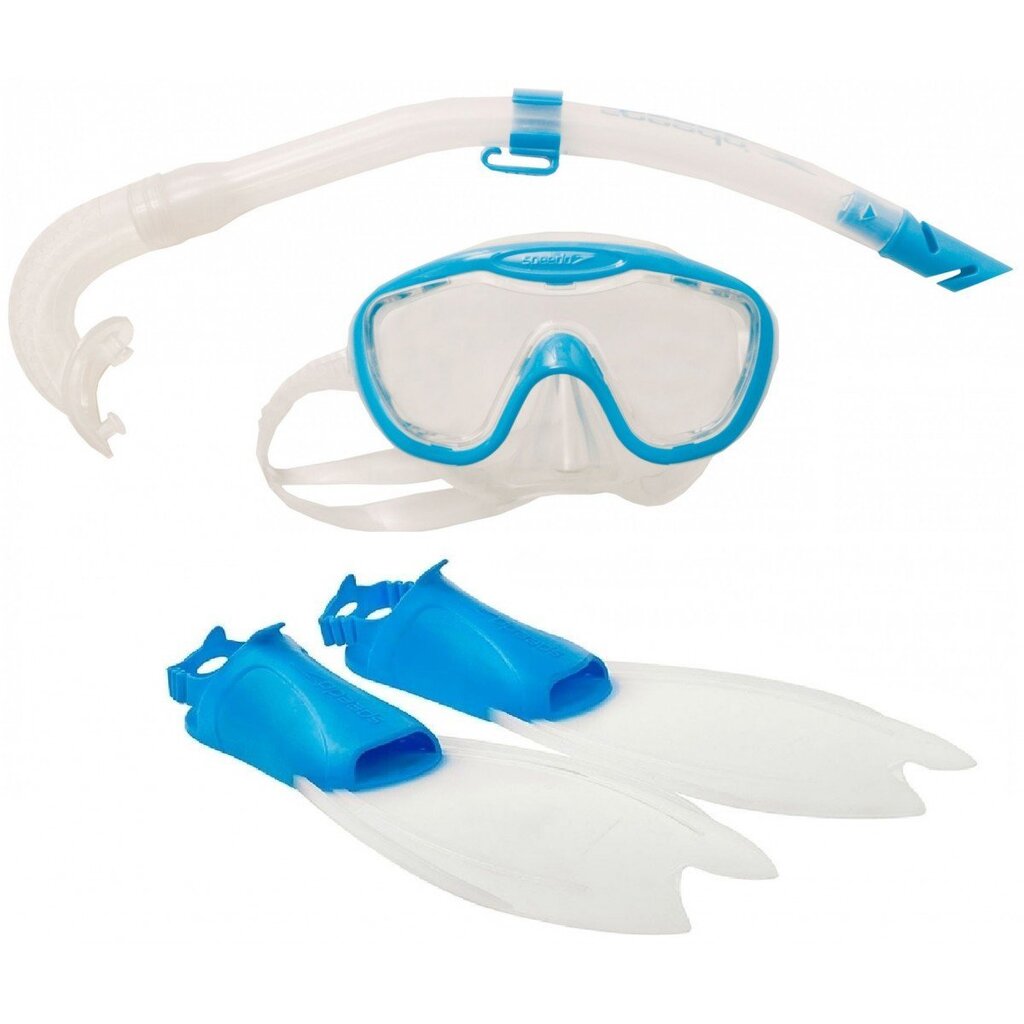 Sukeldumiskomplekt Speedo Glide Junior, sinine hind ja info | Snorgeldamise komplektid | kaup24.ee