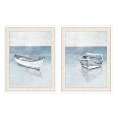 Картина DKD Home Decor Цветастый голова (55 x 2,5 x 70 cm) (2 штук) цена и информация | Картины, живопись | kaup24.ee