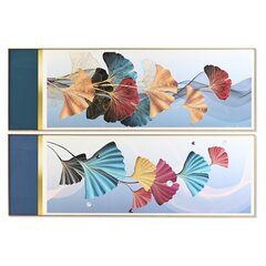 Картина DKD Home Decor Бабочки, 180 x 3 x 60 см (2 шт.) цена и информация | Настенные деревянные декорации | kaup24.ee