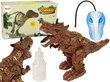 Kaugjuhitav dinosaurus, mis laseb auru välja Lean Toys цена и информация | Poiste mänguasjad | kaup24.ee