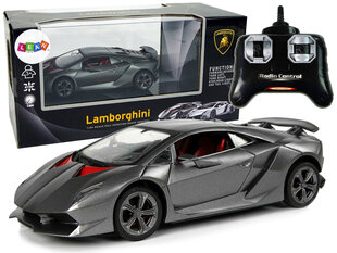 Kaugjuhitav sportauto Lamborghini, hall hind ja info | Poiste mänguasjad | kaup24.ee