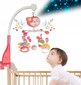 Muusikaline karussell projektoriga hind ja info | Imikute mänguasjad | kaup24.ee