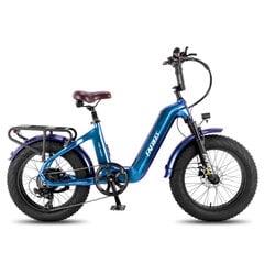 Электровелосипед Carbon Fafrees F20 Master, 20", синий, 500Вт, 22,5Ач цена и информация | Электровелосипеды | kaup24.ee