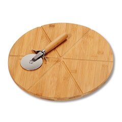 Тарелка для пиццы с ножом Kesper, 32 см цена и информация | Разделочные доски | kaup24.ee