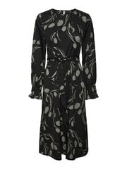 Vero Moda naiste kleit 10294301*01, must/roheline 5715433038197 hind ja info | Kleidid | kaup24.ee