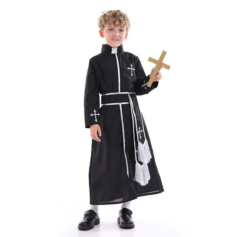 Laste preestri kostüüm hind ja info | Karnevali kostüümid | kaup24.ee