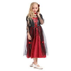 Vampiiri kostüüm tüdrukutele hind ja info | Karnevali kostüümid | kaup24.ee