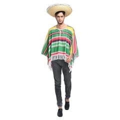 Mehhiko meeste kostüüm цена и информация | Карнавальные костюмы | kaup24.ee