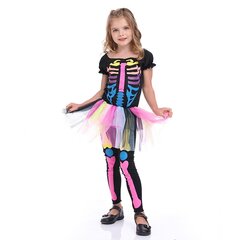 Värviline kostüüm tüdrukutele hind ja info | Karnevali kostüümid | kaup24.ee