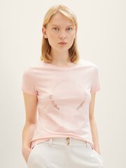 Tom Tailor женская футболка 1038353*14557, розовый 4067261335476 цена и информация | Женские футболки | kaup24.ee