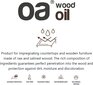 OA Wood Oil puidukaitsevahend, 250 ml цена и информация | Puhastusvahendid | kaup24.ee