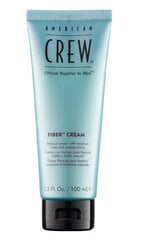 American Crew Hair Cream with natural luster and medium fixation (Fiber Cream) 100 ml 100ml цена и информация | Средства для укладки волос | kaup24.ee