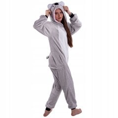 Пижамный костюм для девочки и женщины Коала, серый цена и информация | Женские пижамы, ночнушки | kaup24.ee