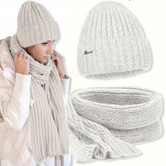 Комплект шапка и шарф Distribution4you цена и информация | Женские шапки | kaup24.ee