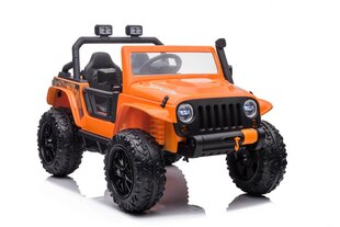 Ühekohaline elektriauto lastele Jeep Extreme kuni 100 kg XB-1118, oranž цена и информация | Электромобили для детей | kaup24.ee