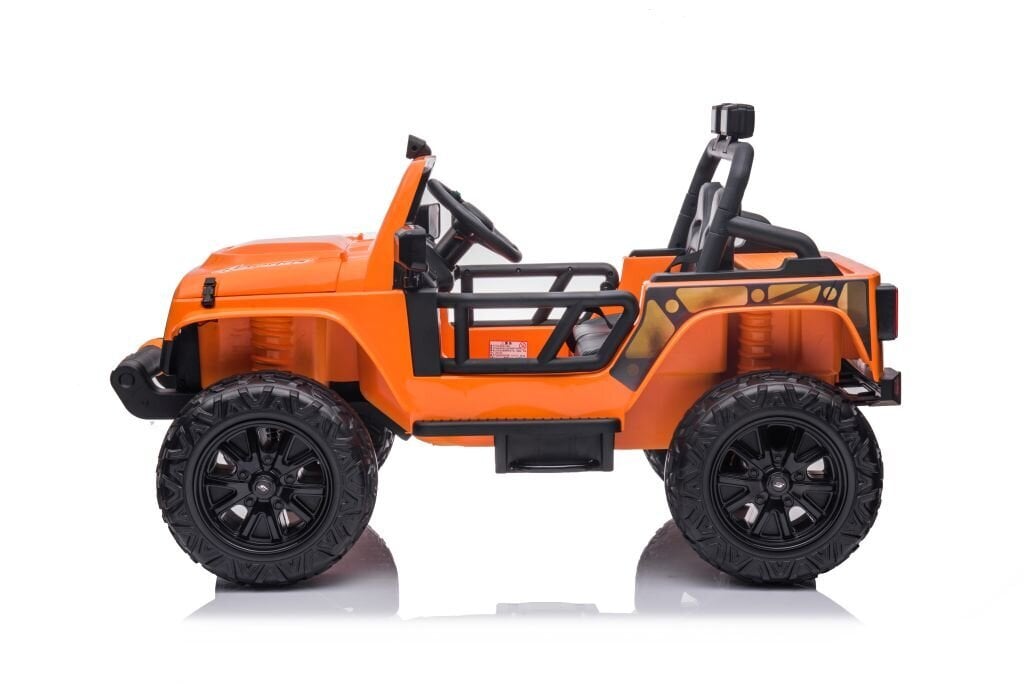 Ühekohaline elektriauto lastele Jeep Extreme kuni 100 kg XB-1118, oranž hind ja info | Laste elektriautod | kaup24.ee