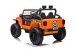 Ühekohaline elektriauto lastele Jeep Extreme kuni 100 kg XB-1118, oranž hind ja info | Laste elektriautod | kaup24.ee