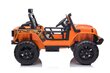 Ühekohaline elektriauto lastele Jeep Extreme kuni 100 kg XB-1118, oranž hind ja info | Laste elektriautod | kaup24.ee