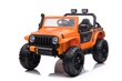 Ühekohaline elektriauto lastele Jeep Extreme kuni 100 kg XB-1118, oranž hind ja info | Laste elektriautod | kaup24.ee