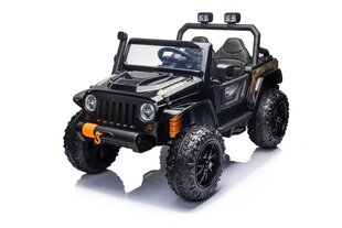 Одноместный электромобиль для детей Jeep Extreme до 100 кг XB-1118, черный цена и информация | Электромобили для детей | kaup24.ee