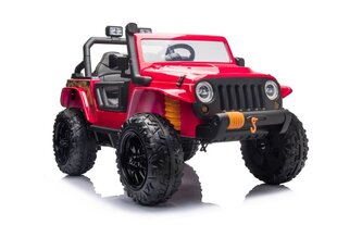 Одноместный электромобиль для детей Jeep Extreme до 100 кг XB-1118, красный цена и информация | Электромобили для детей | kaup24.ee