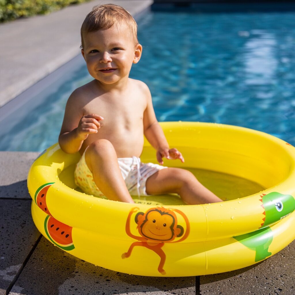 Täispuhutav laste bassein Swim Essentials Yellow hind ja info | Basseinid | kaup24.ee