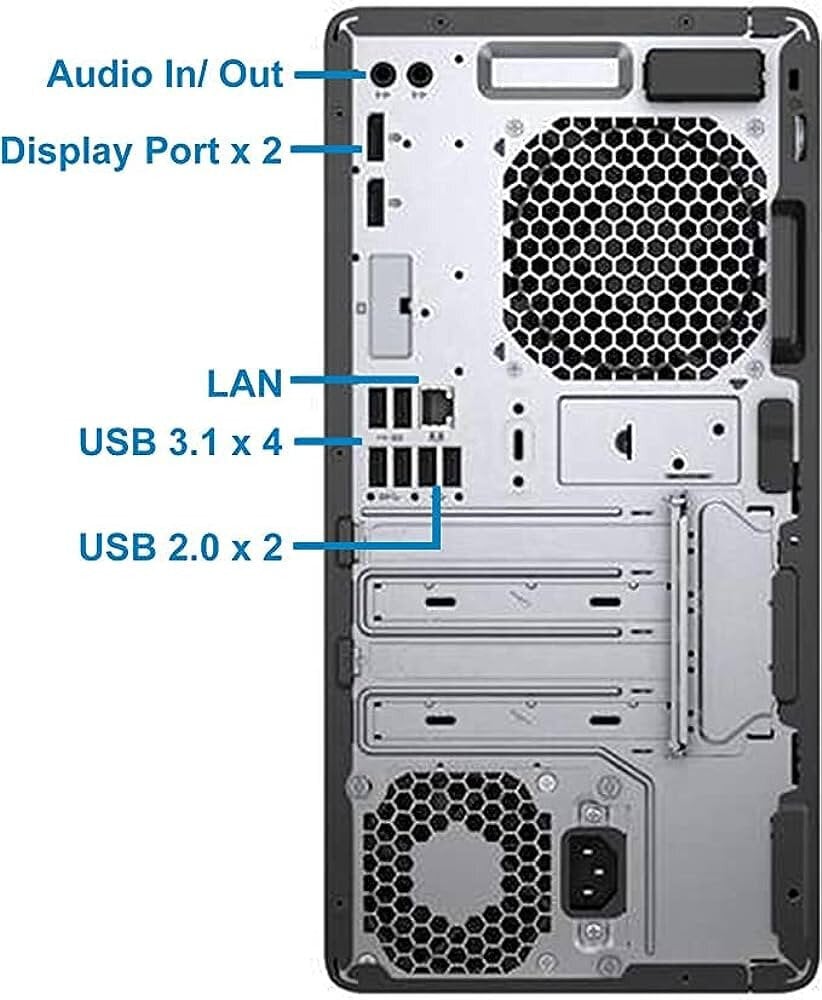 Компьютер ProDesk 600 G3 MT i5-7500 32GB 1TB SSD 1TB HDD Windows 10  Professional цена | kaup24.ee