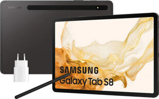 Samsung Galaxy Tab S8+ Must 11" hind ja info | Tahvelarvutid | kaup24.ee