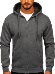 J.Style Джемпер Fleece Grey 68B2008-5 68B2008-5/M цена и информация | Мужские толстовки | kaup24.ee