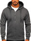 J.Style Džemprid Fleece Grey 68B2008-5 68B2008-5/M цена и информация | Meeste pusad | kaup24.ee