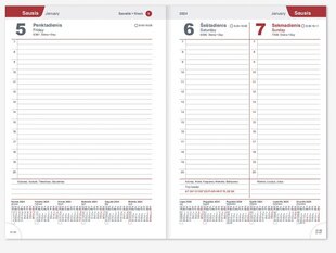 Ежедневник А5 DAY индиго цена и информация | Календари, ежедневники | kaup24.ee