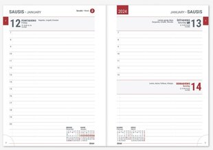 Рабочий ежедневник B6 KANCLER София цена и информация | Календари, ежедневники | kaup24.ee
