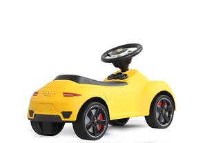 Laste sõiduk Porsche 911 Turbo S, kollane (c0281) hind ja info | Imikute mänguasjad | kaup24.ee