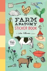 Farm Anatomy Sticker Book: A Julia Rothman Creation; More than 750 Stickers цена и информация | Книги о питании и здоровом образе жизни | kaup24.ee