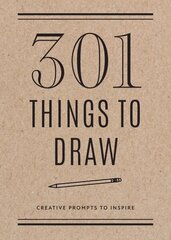 301 Things to Draw: Creative Prompts to Inspire, Second Edition, Volume 29 hind ja info | Kunstiraamatud | kaup24.ee