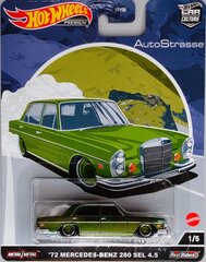 Модель автомобиля Mercedes Benz 280 SEL, зеленый цена и информация | Игрушки для мальчиков | kaup24.ee