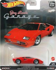 Модель автомобиля Lamborghini Countach LP 5000 QV *Jay Leno's Garage*, красный, красный цена и информация | Развивающий мелкую моторику - кинетический песок KeyCraft NV215 (80 г) детям от 3+ лет, бежевый | kaup24.ee
