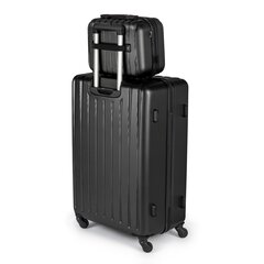 Маленький чемодан Solier STL902, черный цена и информация | Чемоданы, дорожные сумки | kaup24.ee