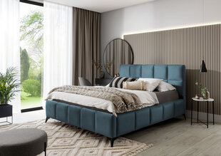Кровать Mist, 180x200 см, синяя цена и информация | Кровати | kaup24.ee