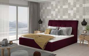 Кровать Inge 140х200 см, фиолетовый цвет цена и информация | Кровати | kaup24.ee