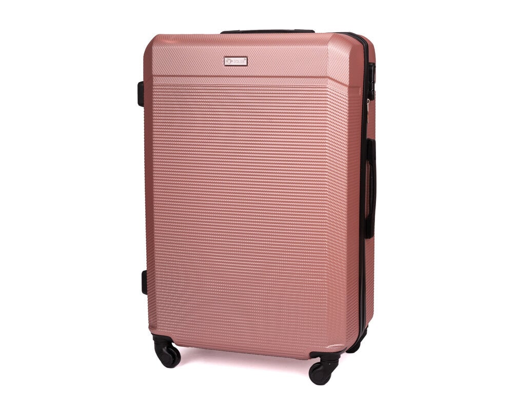 Suur kohver Solier STL945, XL, roosa цена и информация | Kohvrid, reisikotid | kaup24.ee