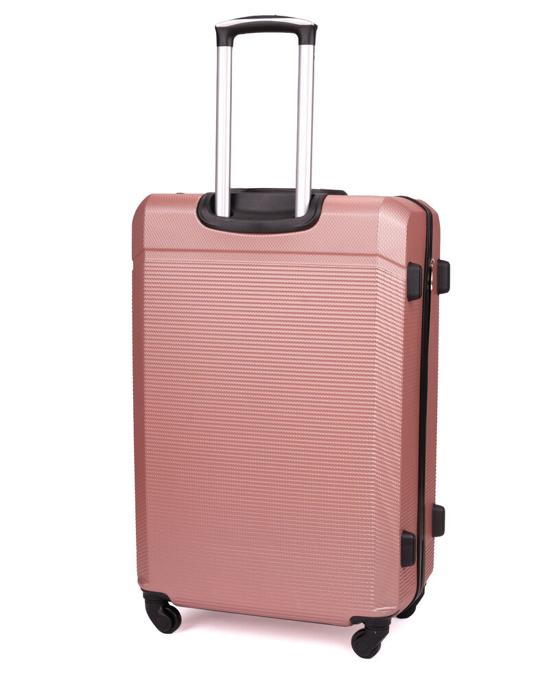 Suur kohver Solier STL945, XL, roosa hind ja info | Kohvrid, reisikotid | kaup24.ee