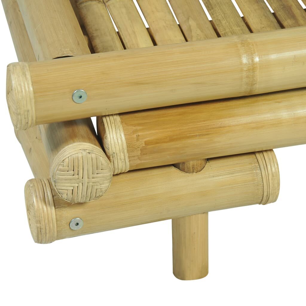 vidaXL voodiraam, bambus, 160 x 200 cm цена и информация | Voodid | kaup24.ee