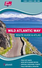 Wild Atlantic Way Route Guide and Atlas: The essential guide to driving Ireland's Atlantic coast 2nd edition hind ja info | Reisiraamatud, reisijuhid | kaup24.ee