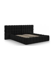 Кровать Micadoni Home Mamaia, 200х180 см, черный цвет цена и информация | Кровати | kaup24.ee